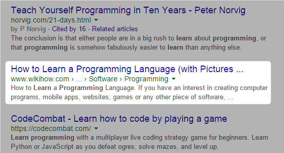 Put Effective meta description on a blog drive tariff 1