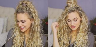 hairstyle for curly hair