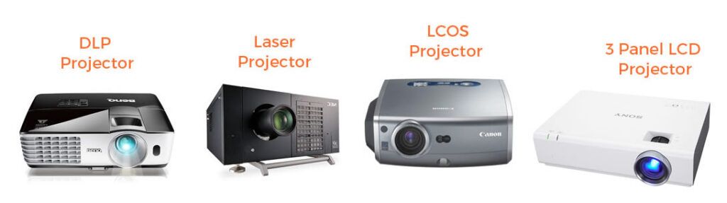 Types of projectors