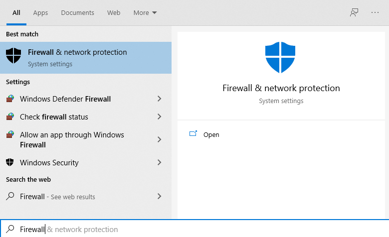 How To Turn Off Firewall Windows 10