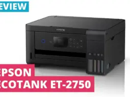 Epson EcoTank ET-2750 - Ecotank Printer Reviews