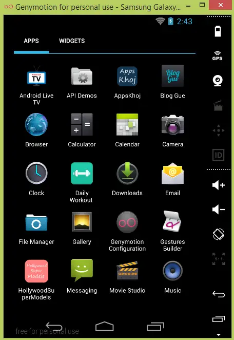 How to set up Genymotion : Fast, Easy Android Emulator