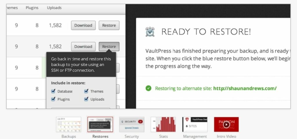 VaultPress (Jetpack Backup)