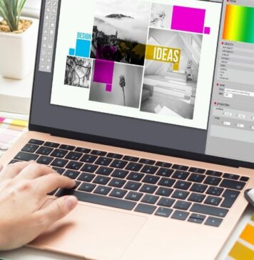 Laptop for Graphic Design.